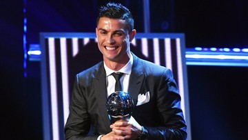 Cristiano Ronaldo najlepszym piłkarzem świata w plebiscycie FIFA. To jego piąty tytuł 