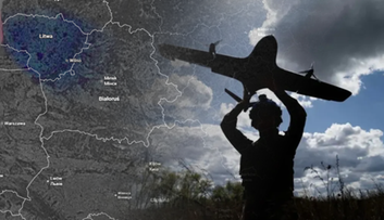 Dron spadł na Litwie, nadleciał z Ukrainy. "Eksplozja tak silna, że okna zadrżały"