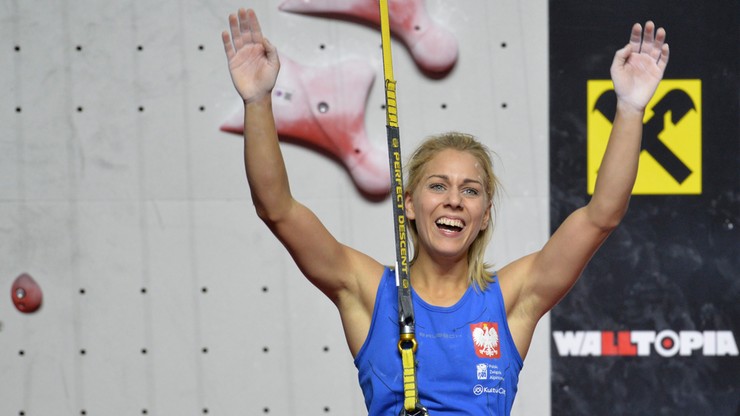 Rudzińska pobiła rekord Polski we wspinaczce sportowej