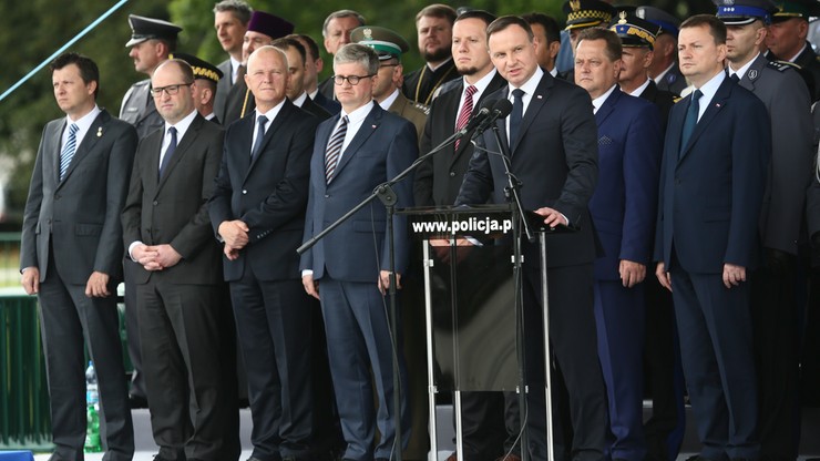 Prezydent podziękował policjantom za pracę podczas szczytu NATO. Zapowiedział zmiany