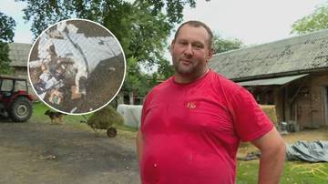 Dron na polu w miejscowości Majdan-Sielec. Relacja właściciela pola