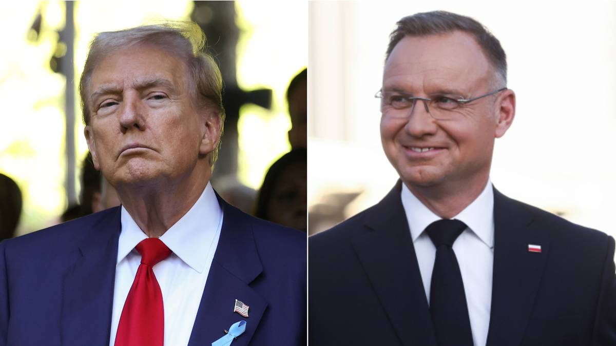 Andrzej Duda w "amerykańskiej Częstochowie". Donald Trump zabrał głos