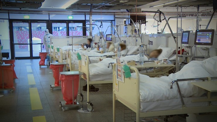 W Szpitalu Narodowym przebywa 80 pacjentów
