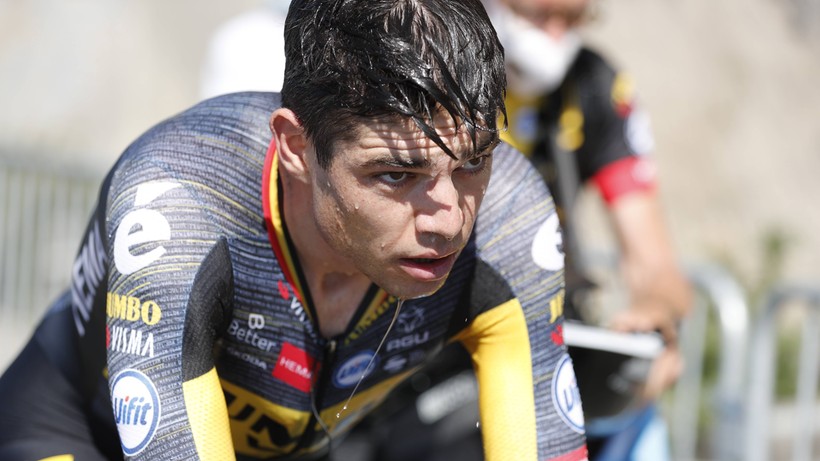 Tour of Britain: Wout van Aert wygrał etap, Ethan Hayter wciąż liderem