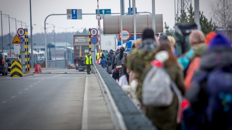 Wojna w Ukrainie. Straż Graniczna: od 24 lutego z Ukrainy do Polski wjechało prawie 2,37 mln osób