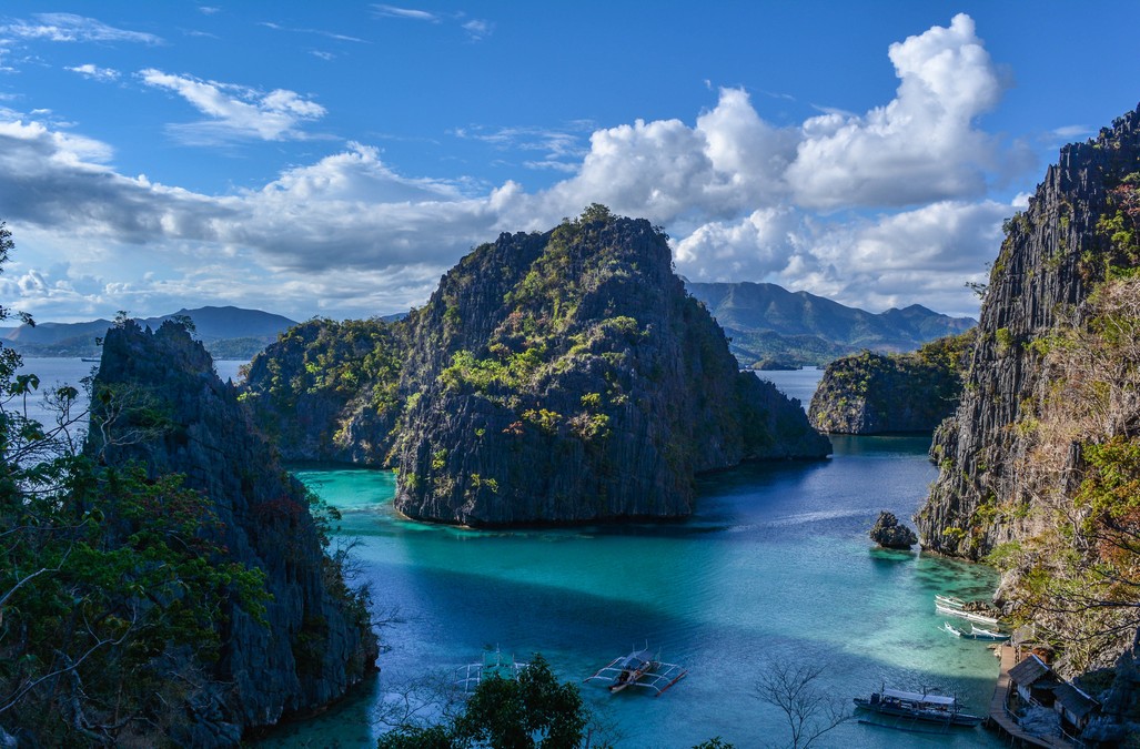 Ten typ krajobrazu jest charakterystyczny dla Filipin