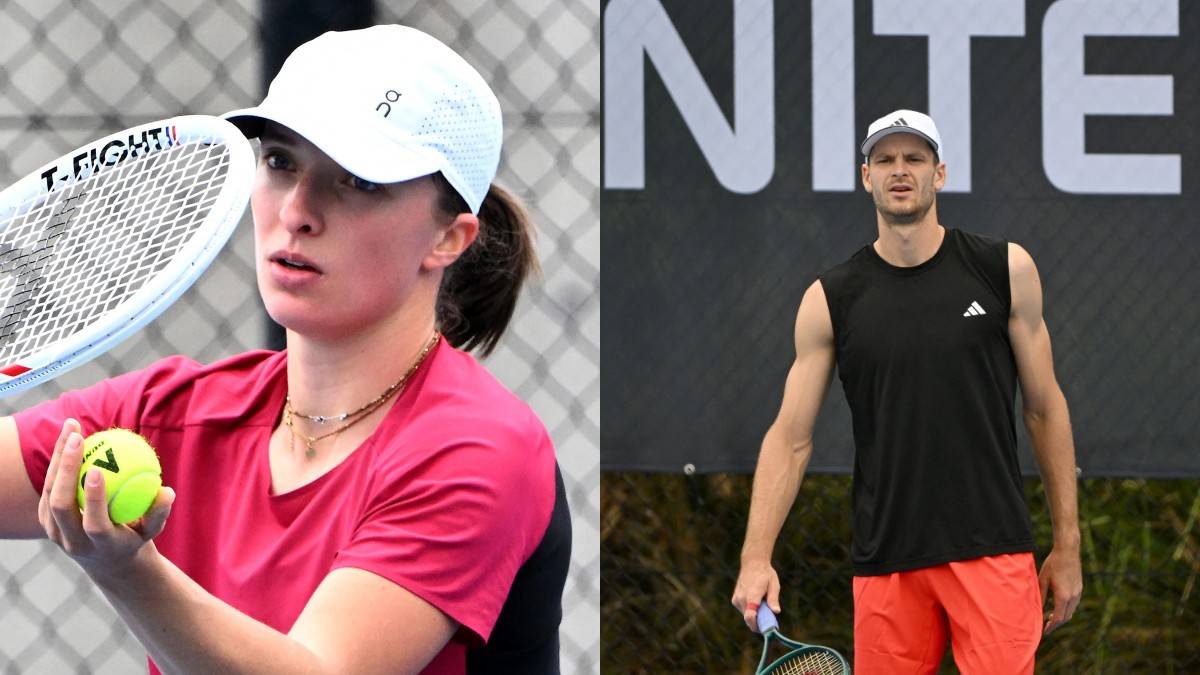 Iga Świątek i Hubert Hurkacz reprezentanci Polski w tenisie.