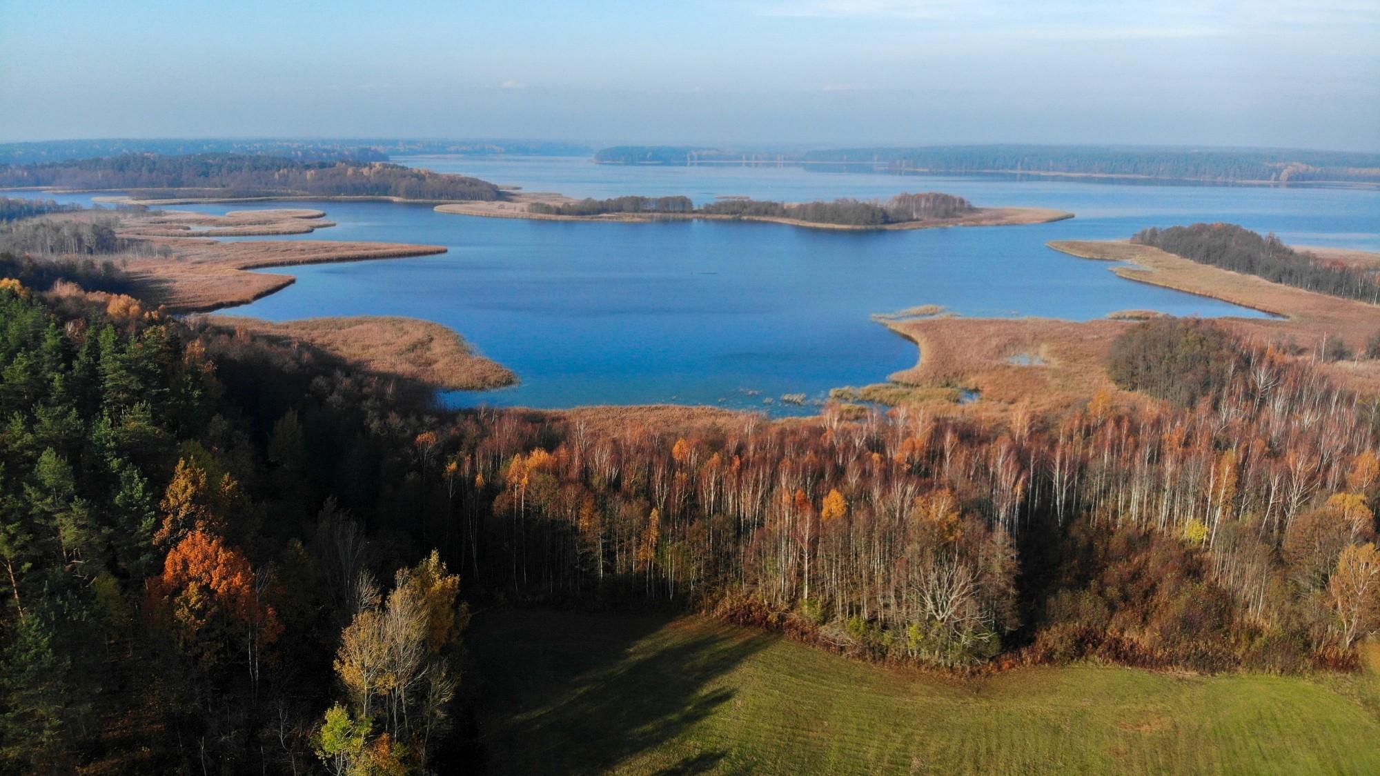 Jesień na nizinach z lotu ptaka - zdjęcie 8