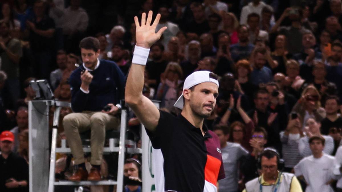 ATP w Paryżu: Bublik - Dimitrow. Relacja na żywo