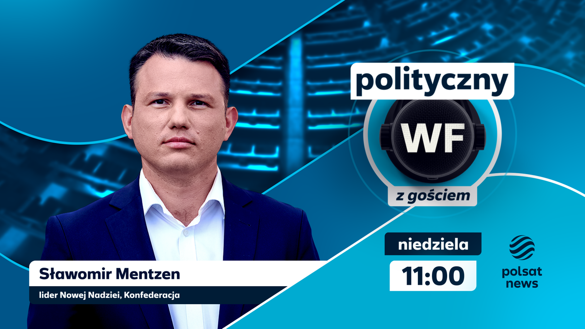 Sławomir Mentzen w "Politycznym WF-ie z gościem". Oglądaj od 11:00