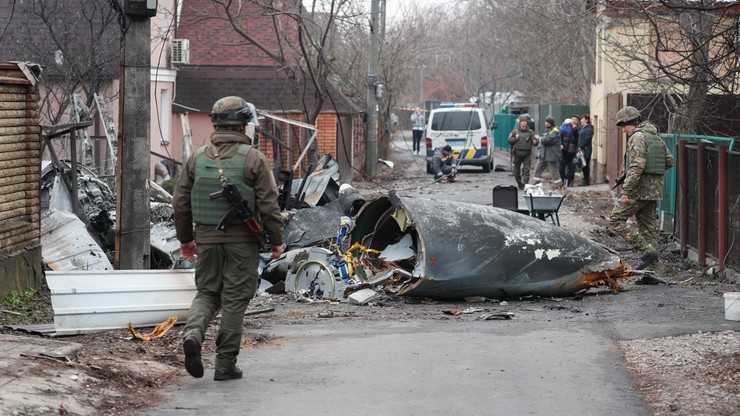 Ukraina. Resort obrony: Rosja straciła dotychczas 14 samolotów, 8 helikopterów i 102 czołgi