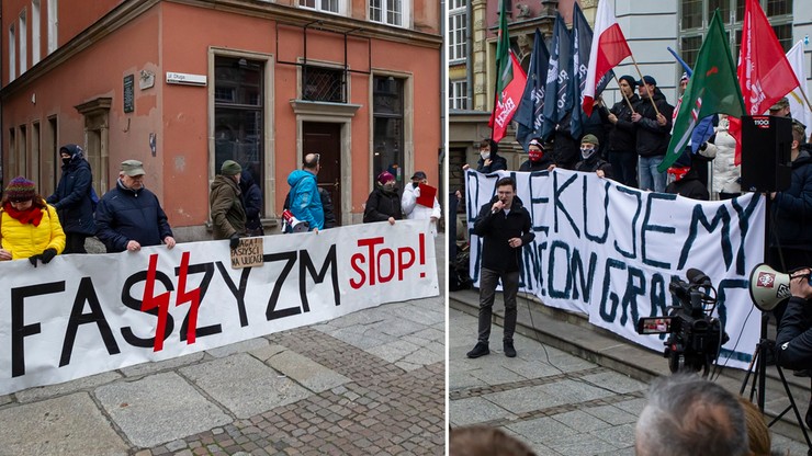 Gdańsk. Dwie manifestacje ws. migrantów. Organizatorami KOD oraz narodowcy