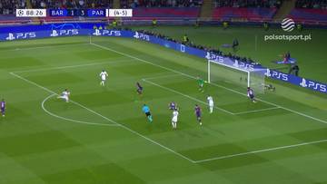 FC Barcelona - PSG. Drugi gol Kyliana Mbappe