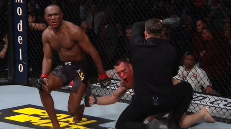 UFC 245: Zła krew przelana! Usman znokautował Covingtona