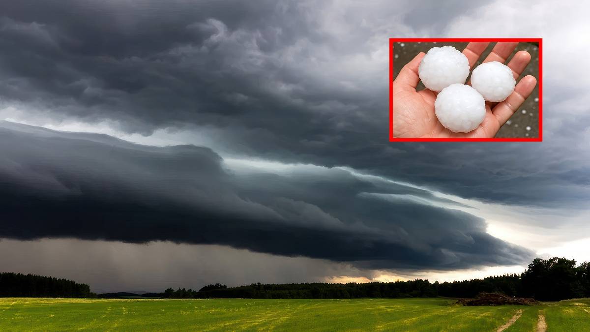 Superkomórki suną nad Polskę. Na te miejsca spadnie grad jak orzechy włoskie