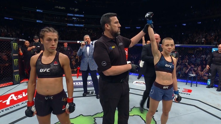 UFC: Pogromczyni Jędrzejczyk pomaga rywalce Polki