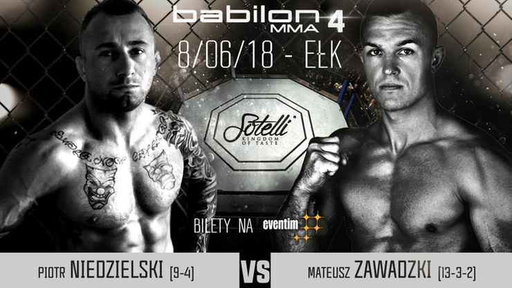 Babilon MMA 4: Zawadzki poznał rywala