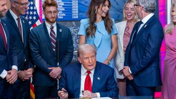 Trump wskazał, kto mógłby go zastąpić. "Obecnie jest faworytem"