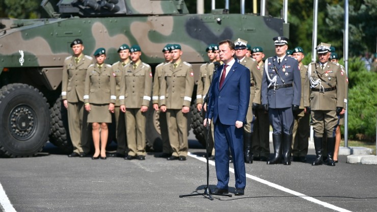 Błaszczak: wojsko polskie musi być liczniejsze