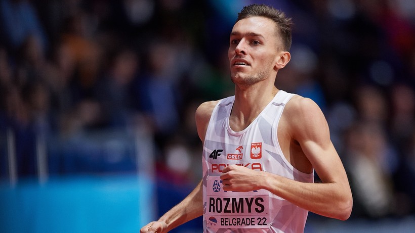 HMŚ Belgrad 2022: Michał Rozmys awansował do finału biegu na 1500 m