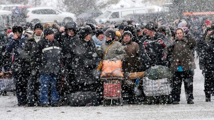 Walki na Ukrainie. W Awdijiwce nie ma wody, prądu i ogrzewania