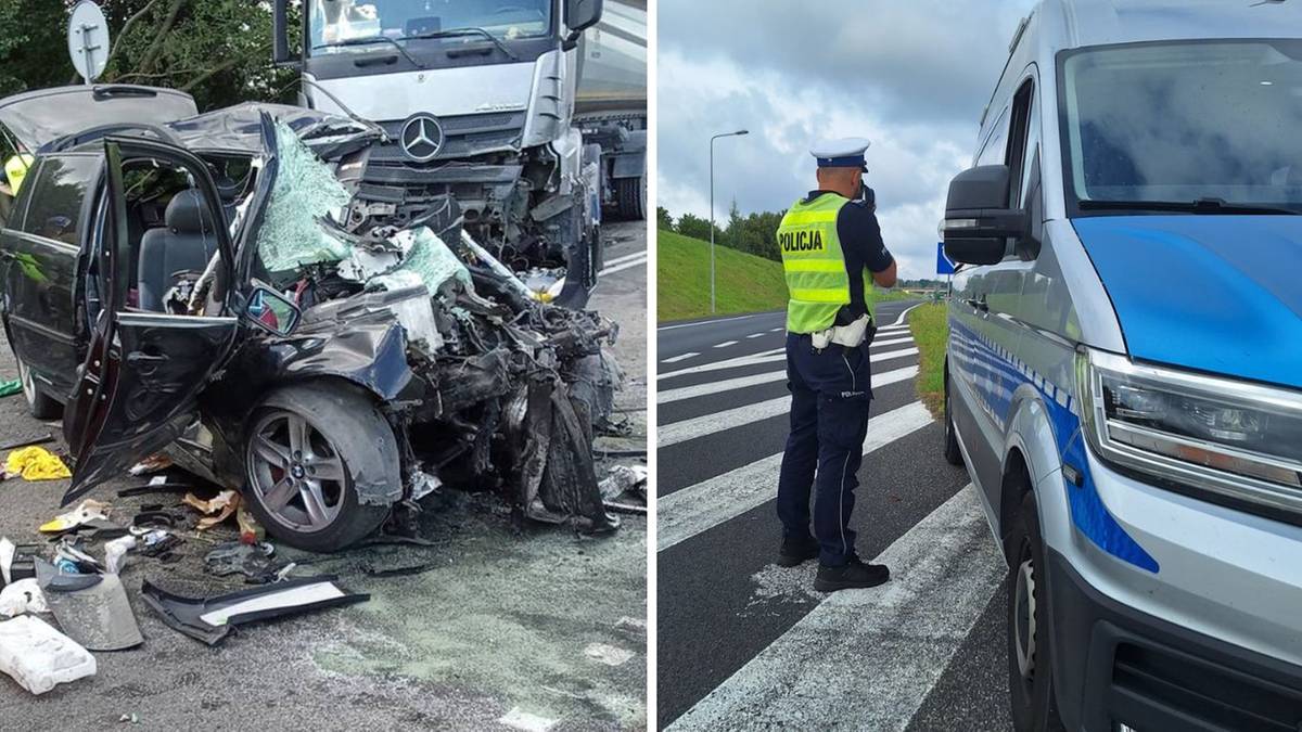 Wypadki w wakacje. Wstrząsające dane policji