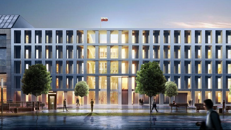Nowy budynek ambasady RP w Berlinie do 2019 r.
