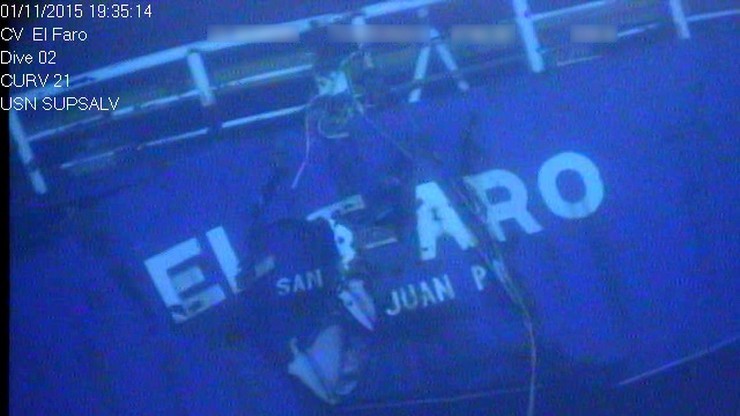 Odczytano zapis czarnej skrzynki statku "El Faro"