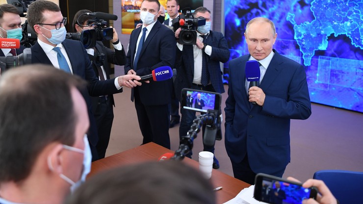 Putin do dziennikarzy: rozpoczął się nowy wyścig zbrojeń