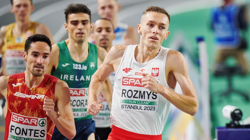 HME Stambuł 2023: Michał Rozmys w finale biegu na 1500 m