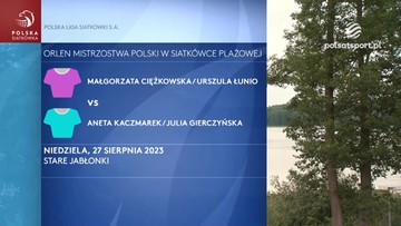 Małgorzata Ciężkowska/Urszula Łunio - Aneta Kaczmarek/Julia Gierczyńska 2:1. Skrót meczu