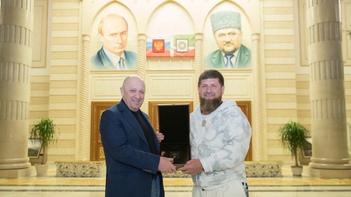 Ramzan Kadyrow pożegnał Prigożyna. "Prosiłem, by porzucił ambicje"