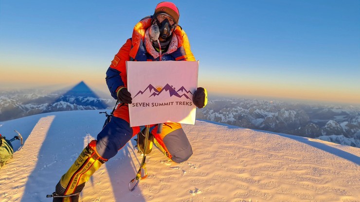 Nagranie tuż spod szczytu K2. Wspaniała pogoda i zachwycające widoki