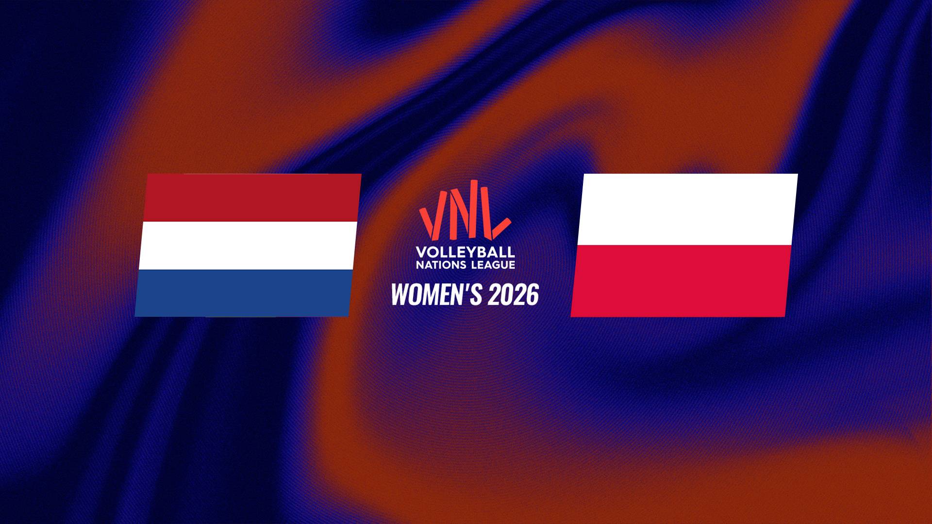 Holandia Polska VNL kobiet 2026 grafika meczowa
