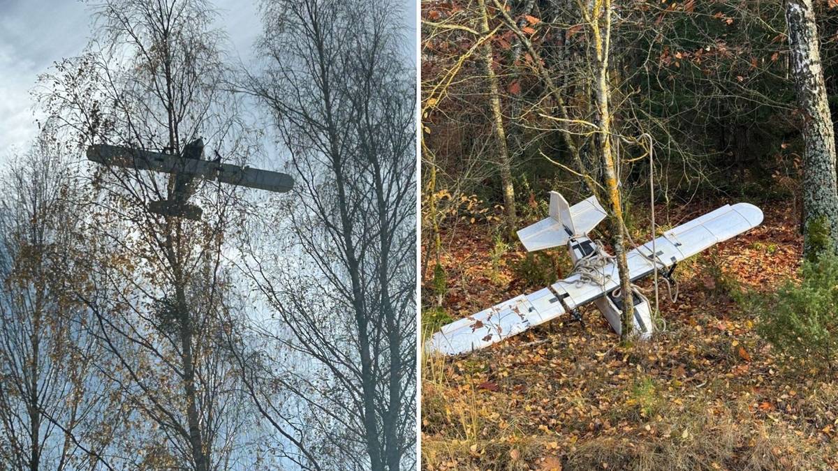 Straż Graniczna przechwyciła drona znad Białorusi. W środku setki paczek
