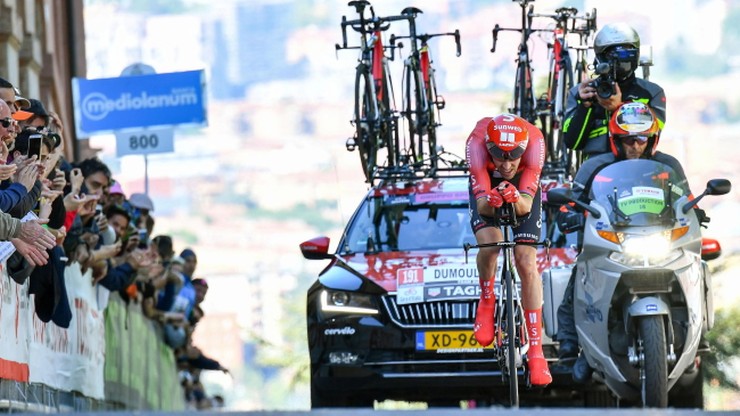 Giro d'Italia: Dumoulin wycofał się tuż po rozpoczęciu piątego etapu