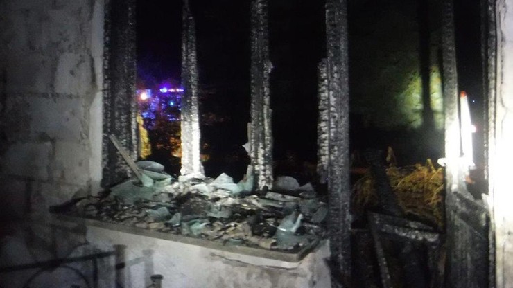 Podkarpackie. 53-letni mężczyzna zginął w pożarze domu w Tarnawcu. Osierocił dwoje dzieci