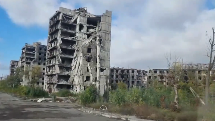 Wojna w Ukrainie. Wstrząsające nagranie z Mariupola. Miasto wygląda jak Warszawa w 1944 roku