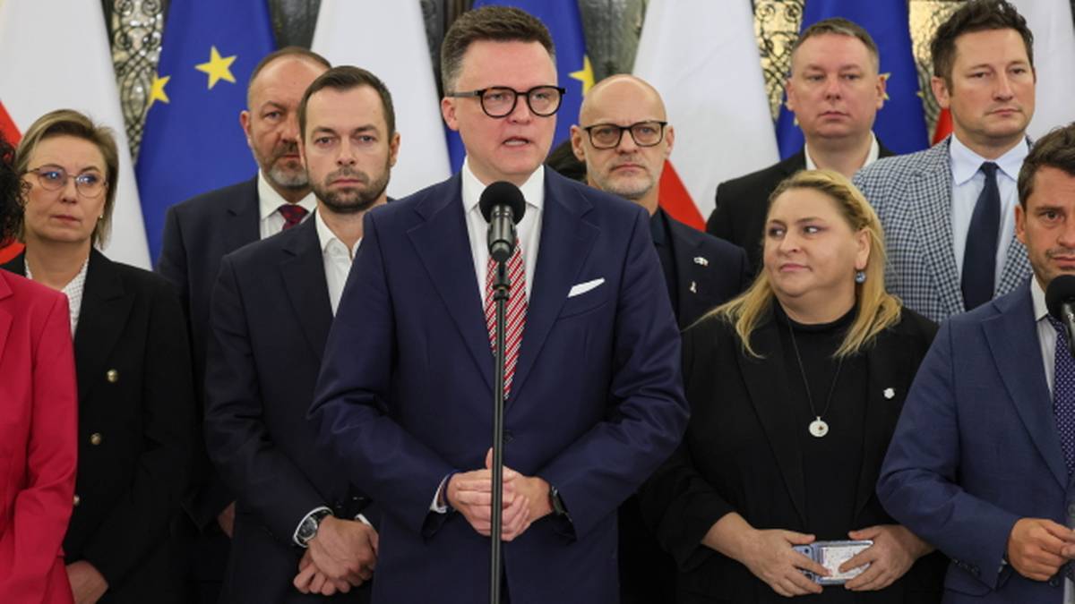 "Dokumenty nie dotarły". Hołownia o decyzji Pełczyńskiej-Nałęcz