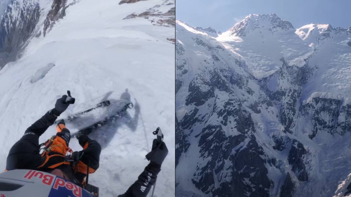 Andrzej Bargiel becomes first person to ski down Nanga Parbat without supplemental oxygen