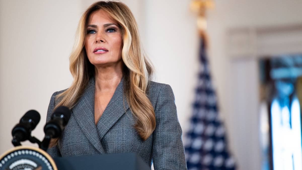 Melania Trump wróciła do sprawy Epsteina. Potępiła "kłamstwa"