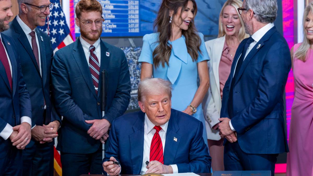 Trump wskazał, kto mógłby go zastąpić. "Obecnie jest faworytem"