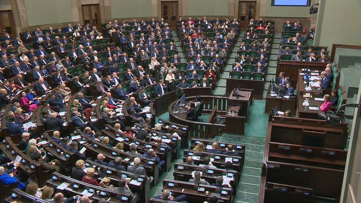 Niecodzienne głosowanie w Sejmie. Wszyscy posłowie jednym głosem
