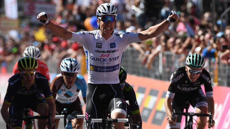 Giro d'Italia: Jungels wygrał 15. etap, Dumoulin utrzymał prowadzenie