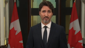 Premier Kanady w orędziu: trwa druga fala pandemii. "Nie ma ludzi niepokonanych"