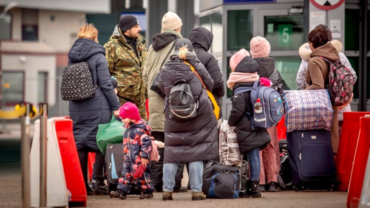 Wojna w Ukrainie. Straż Graniczna: do Polski wjechało ponad 2 mln uchodźców
