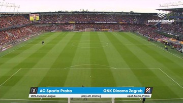 Sparta Praga - Dinamo Zagrzeb 4:1. Skrót meczu