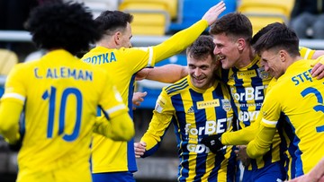 Fortuna 1 Liga: Rollercoaster w Niepołomicach! Pięć goli i triumf Arki Gdynia