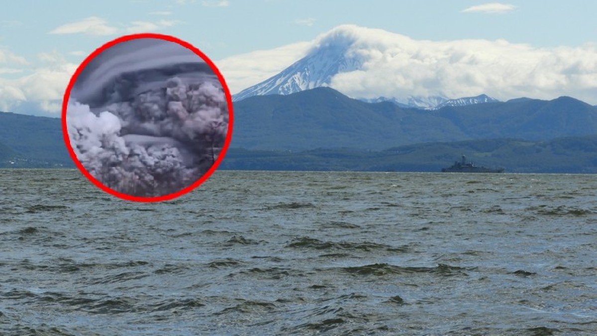 Rosja: Erupcja wulkanu na Kamczatce. "Zagraża lotnictwu"