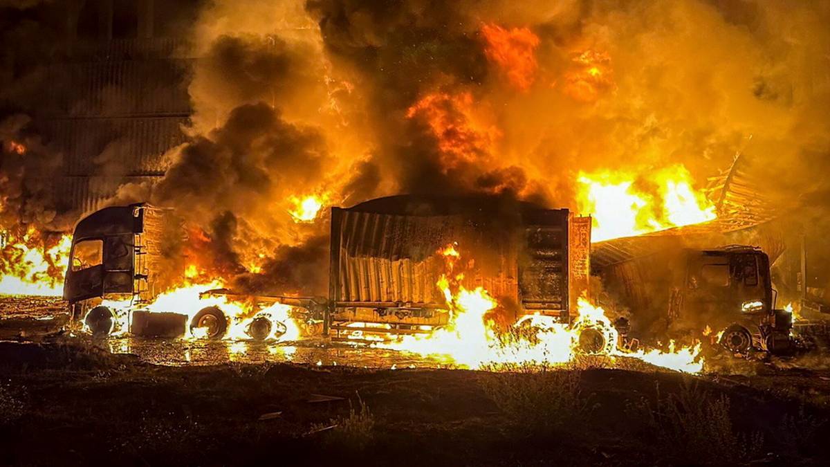 Tysiące Ukraińców obudziło się bez prądu. Blackout po uderzeniu Rosji